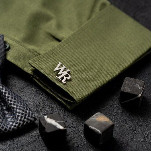 Personalized Double-Letter Cufflink