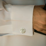 Personalized Arabic Name Calligraphy Cufflinks
