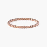 Sterling Silver bead ring