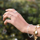 Sterling Silver bead ring