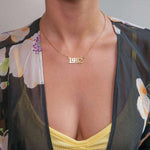 Year Name Necklace