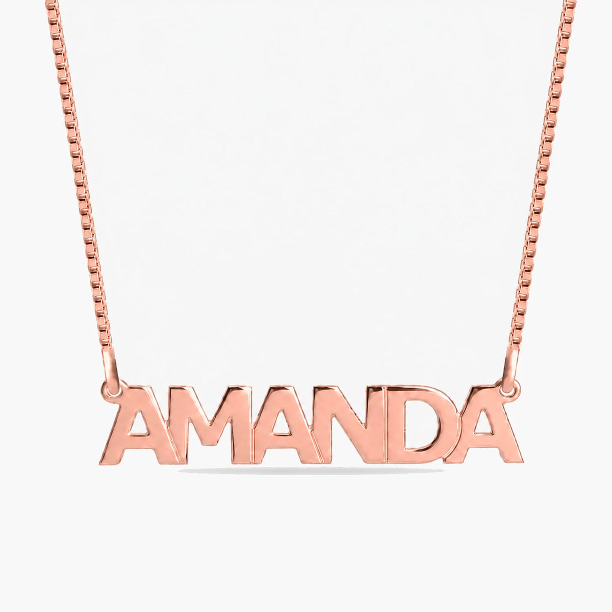 Capital Letter Name Necklace