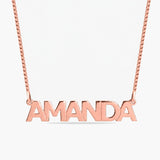 Capital Letter Name Necklace