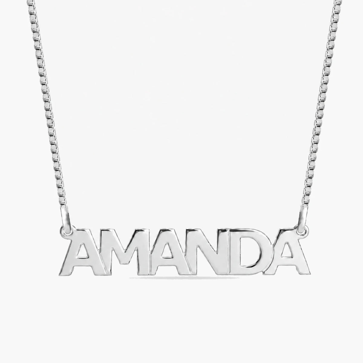 Capital Letter Name Necklace