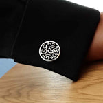 Personalized Arabic Name Calligraphy Cufflinks