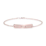 Classic Name Bar Bracelet