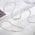 English Cursive Name Necklace With Thick Chain