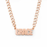 THICK CHAIN NAME Necklace