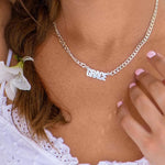 THICK CHAIN NAME Necklace