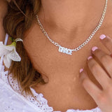 THICK CHAIN NAME Necklace