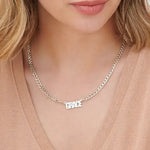 THICK CHAIN NAME Necklace