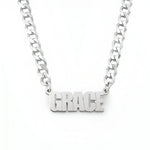 THICK CHAIN NAME Necklace