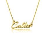 English Dainty Name Necklace
