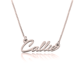 English Dainty Name Necklace