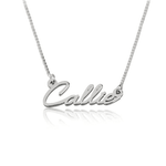 English Dainty Name Necklace