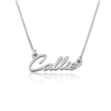English Dainty Name Necklace