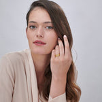 Engraved Thin Band Ring
