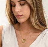 Heart Necklace with Two Names