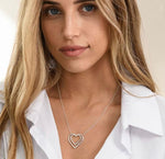 Heart Necklace with Two Names