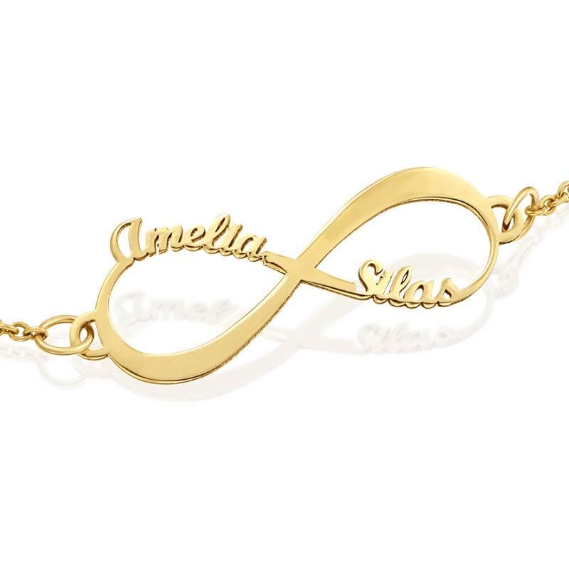 Infinity Bracelet with Two Names