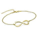 Infinity Bracelet with Two Names