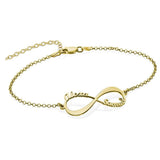 Infinity Bracelet with Two Names