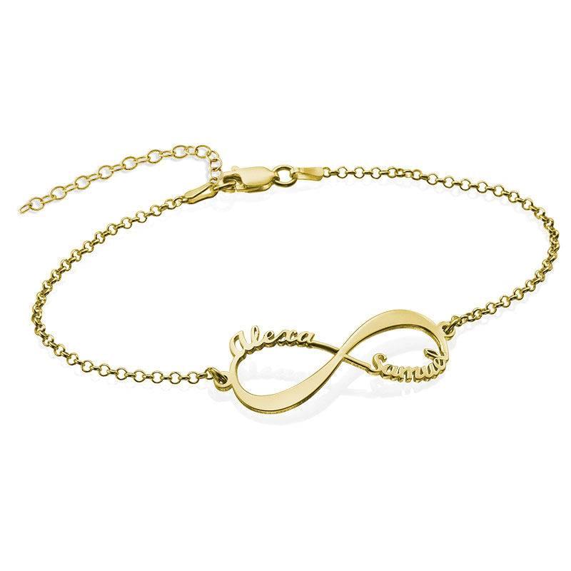 Infinity Bracelet with Two Names