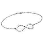 Infinity Bracelet with Two Names