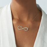 Infinity Necklace with Two Names