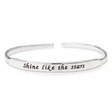 Inspirational Engraved Bangle