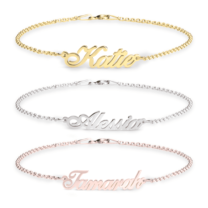 Personalized English Name Bracelet