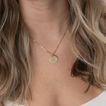 Personalized Initial & Date Necklace