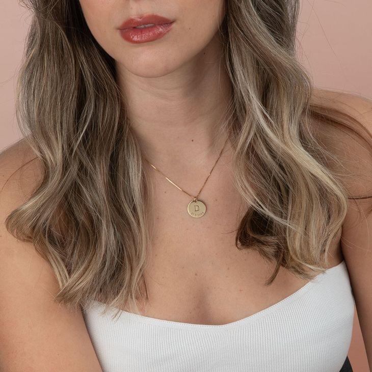 Personalized Initial & Date Necklace
