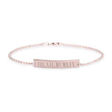Personalized Roman Number Bracelet