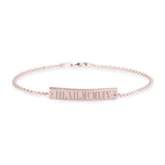 Personalized Roman Number Bracelet