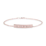 Personalized Roman Number Bracelet