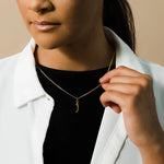 Personalized Arabic Initial Necklace