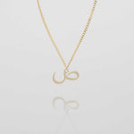 Personalized Arabic Initial Necklace