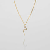 Personalized Arabic Initial Necklace