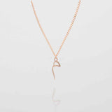 Personalized Arabic Initial Necklace
