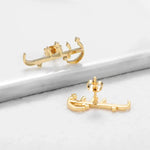 Arabic Name Earrings