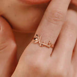Personalized Arabic Name Ring