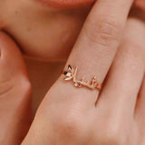 Personalized Arabic Name Ring