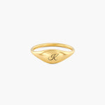 Personalized Engraved Signet Ring