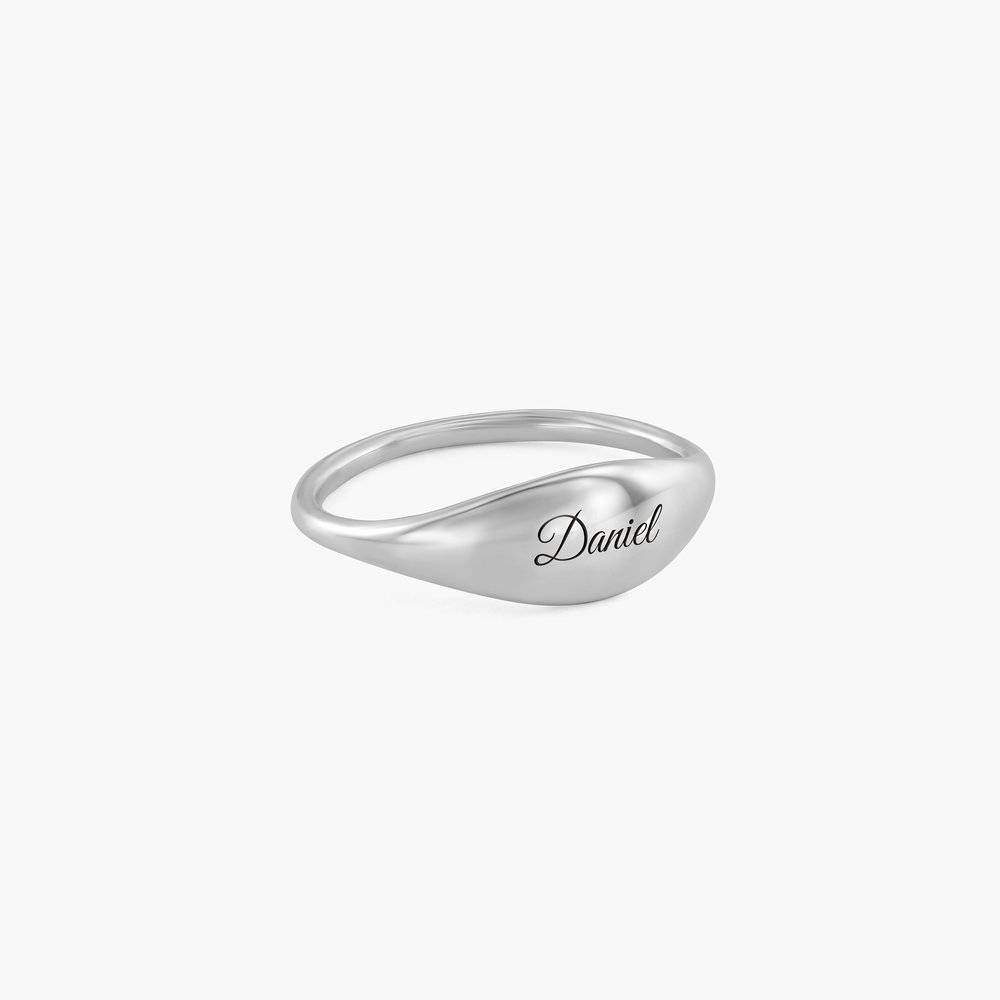 Personalized Engraved Signet Ring