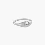 Personalized Engraved Signet Ring