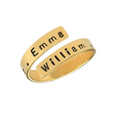 Engravable Wrap Ring