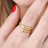 Engravable Wrap Ring