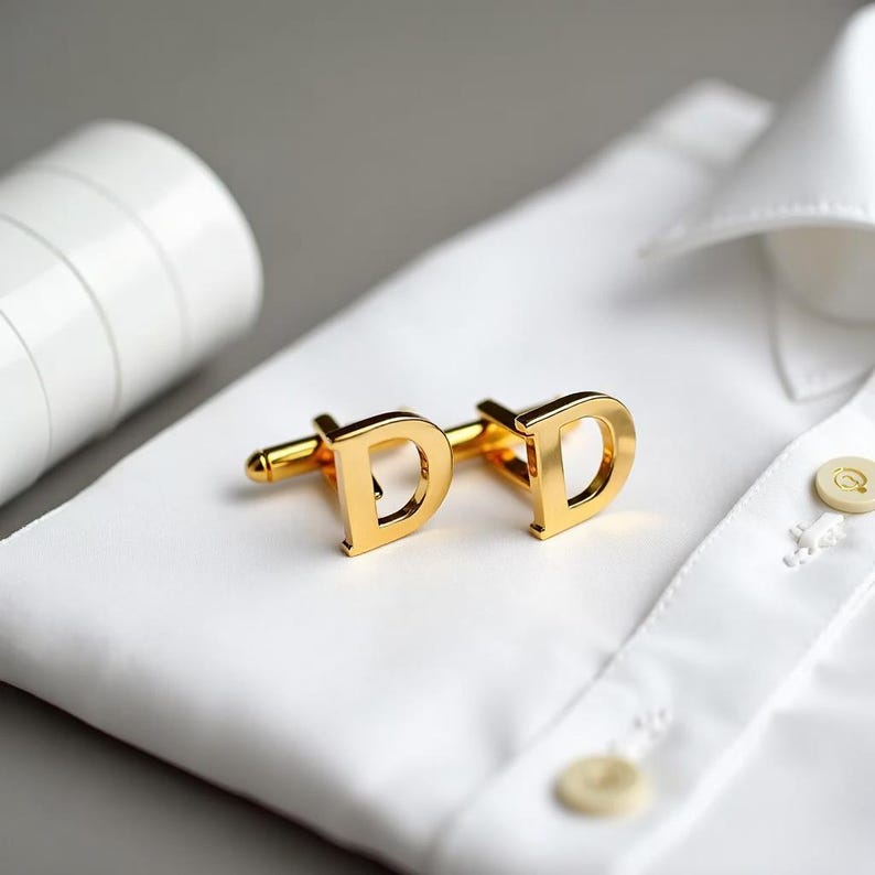 Letter Cufflink