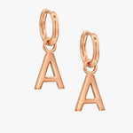 Personalized Initial drop Earrings